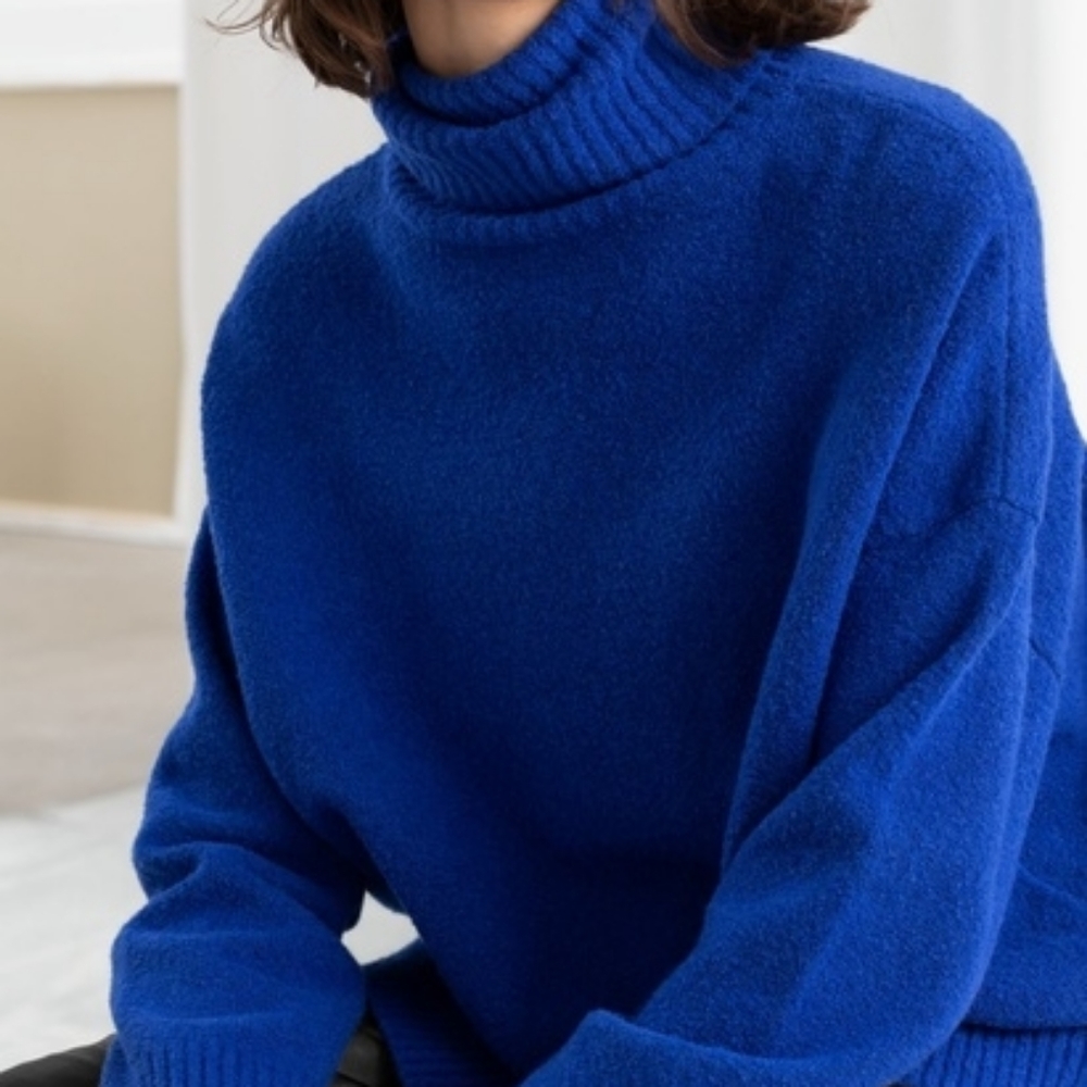 & Other Stories High Neck Sweater